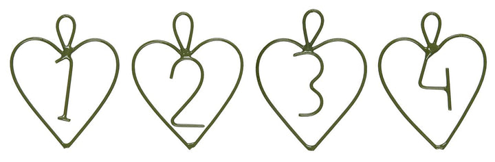 Ib Laursen - Anhänger 1-4 Herz grün