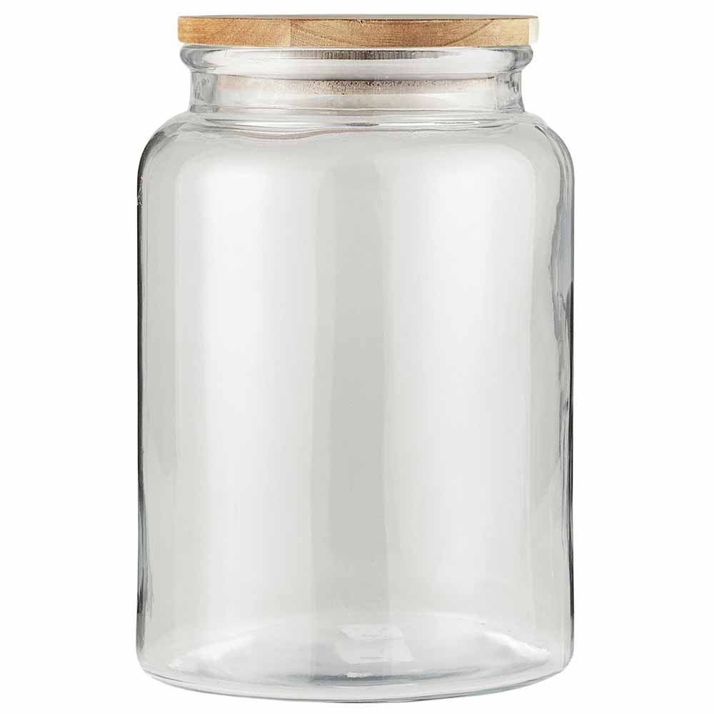 Ib Laursen - Aufbewahrungsglas mit Holzdeckel 3000 ml