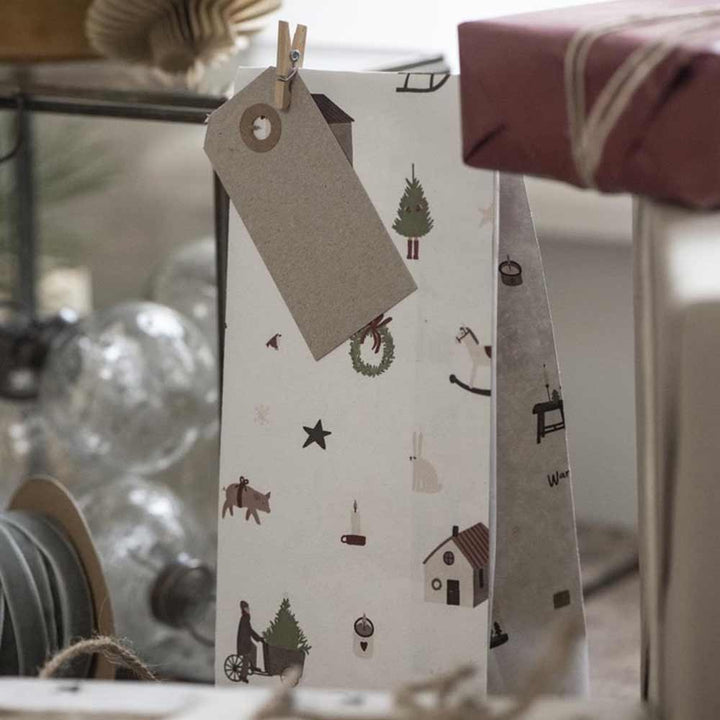 Ib Laursen - Geschenktüte White Christmas