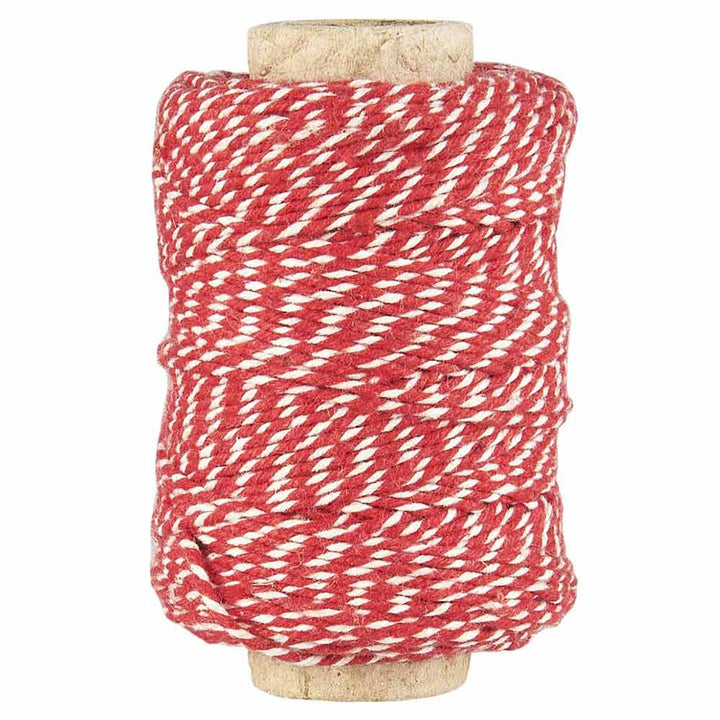 Ib Laursen - Garn rot-weiss 50 Meter