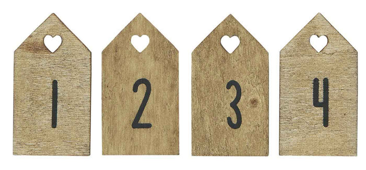Ib Laursen - Geschenkanhänger 1-4 natur