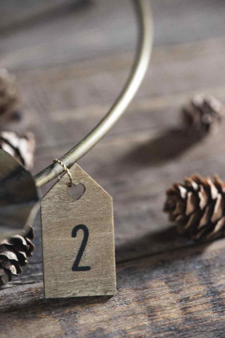 Ib Laursen - Geschenkanhänger 1-4 natur