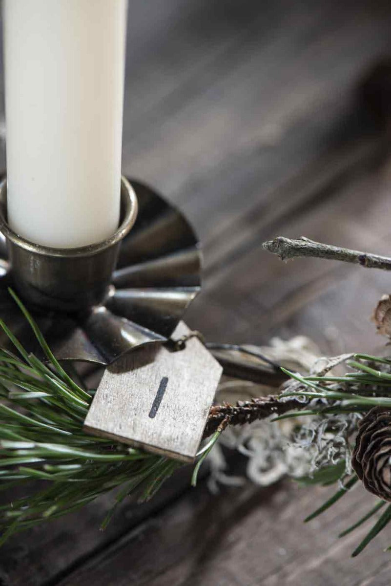 Ib Laursen - Geschenkanhänger 1-4 natur