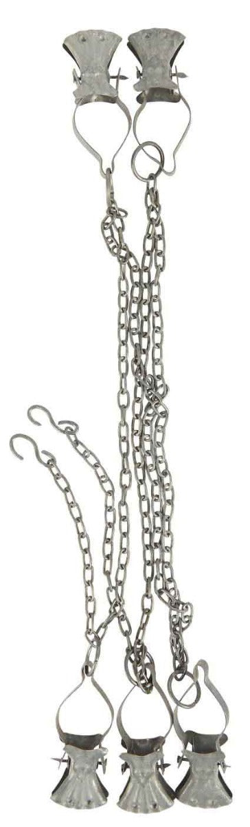 Ib Laursen - Kette mit 5 Clips zink