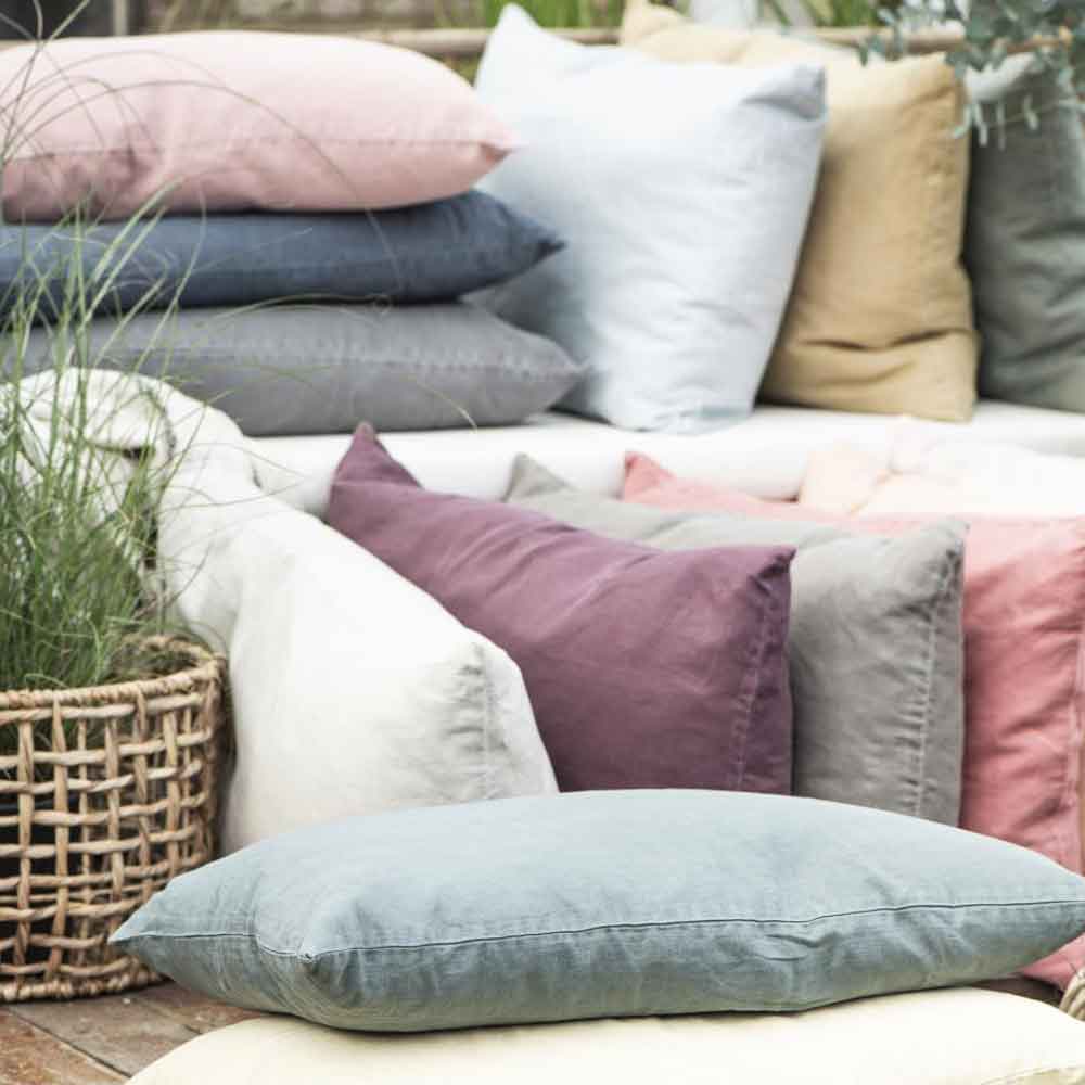 Ib Laursen - Kissenbezug blue shade 50 x 70 cm