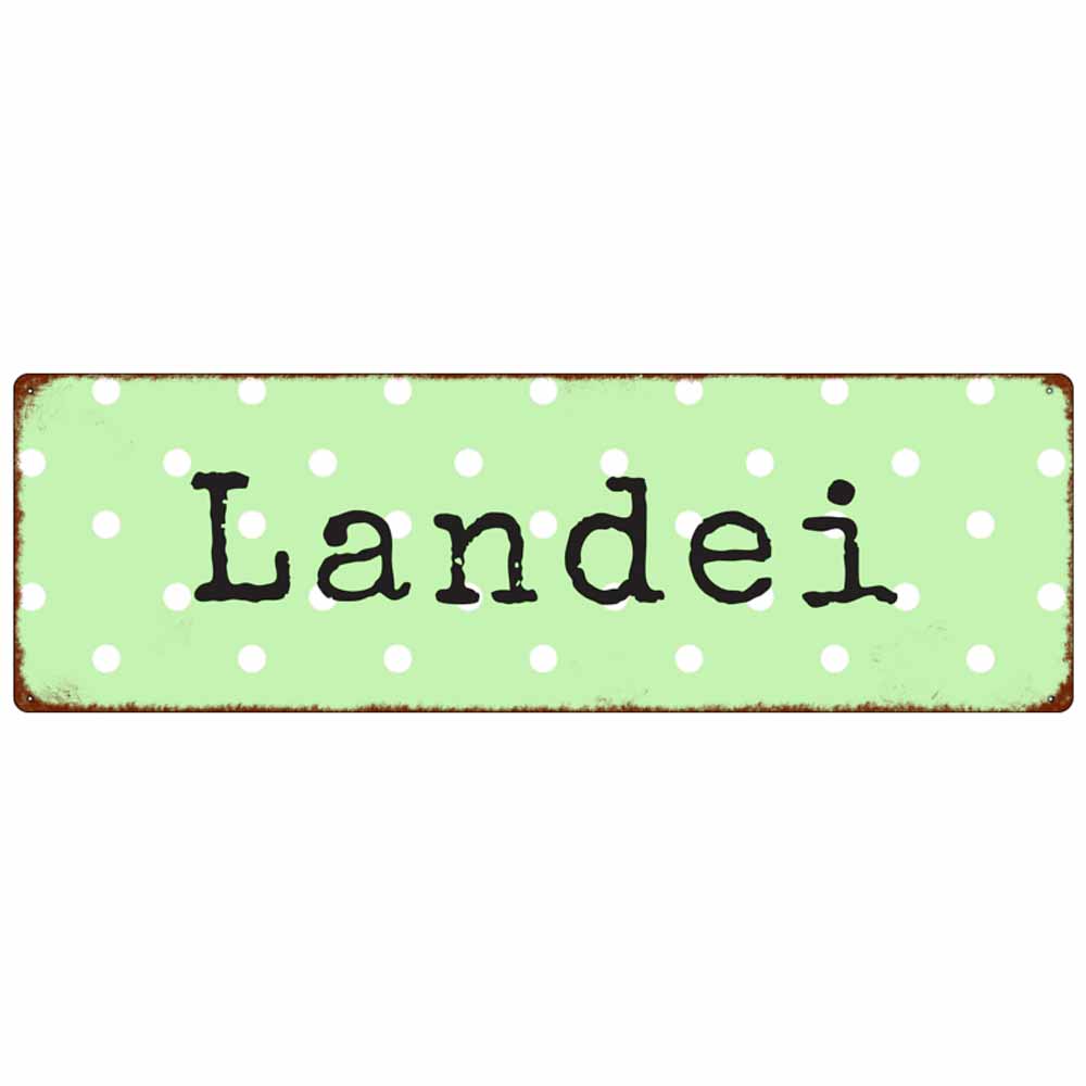 Interluxe Metallschild - Landei
