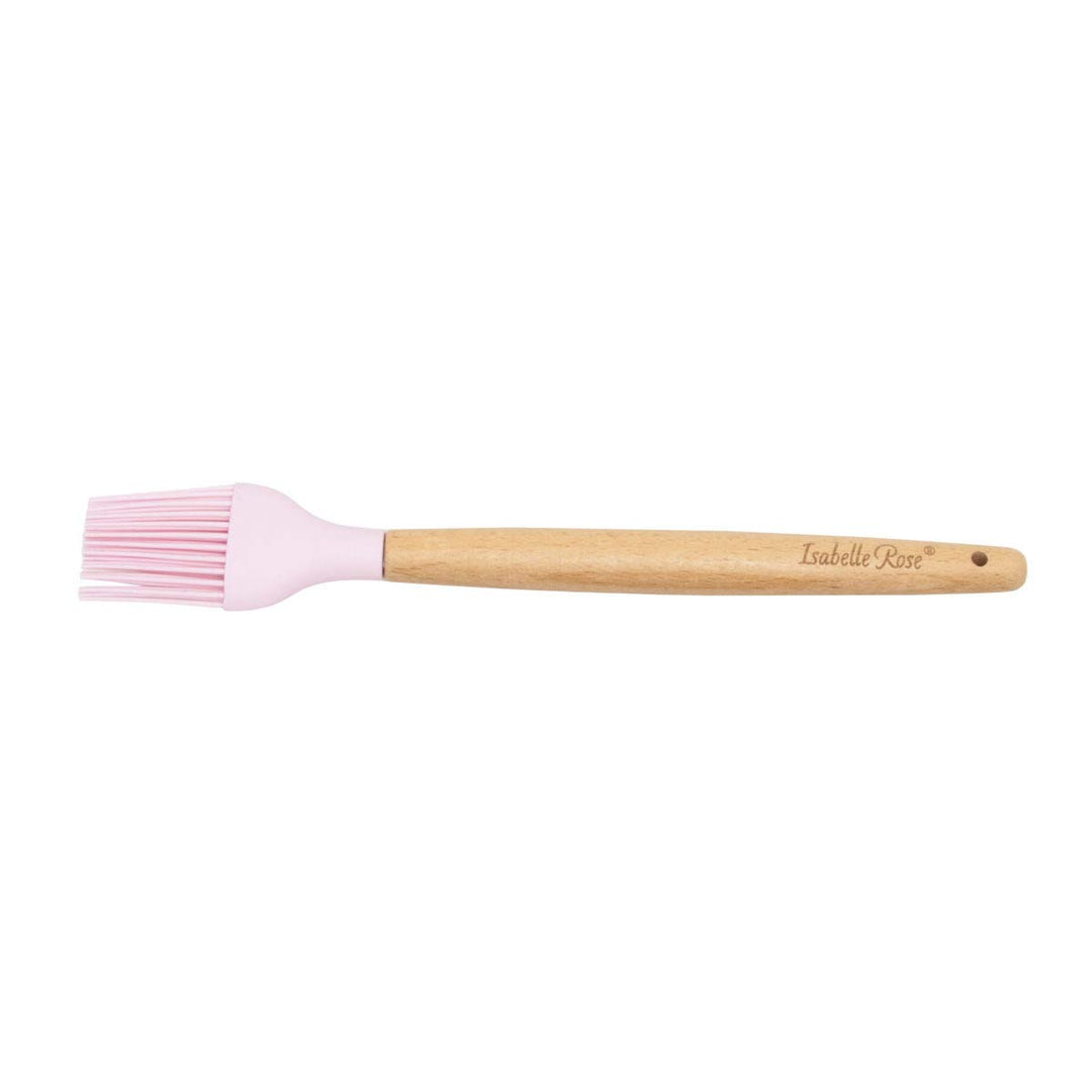 Isabelle Rose - Pinsel aus Silikon mit Holzgriff