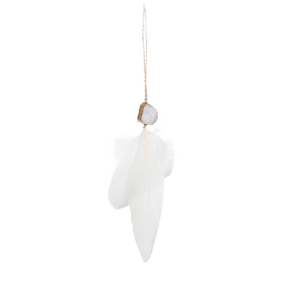 J-Line - Feder Hänger white