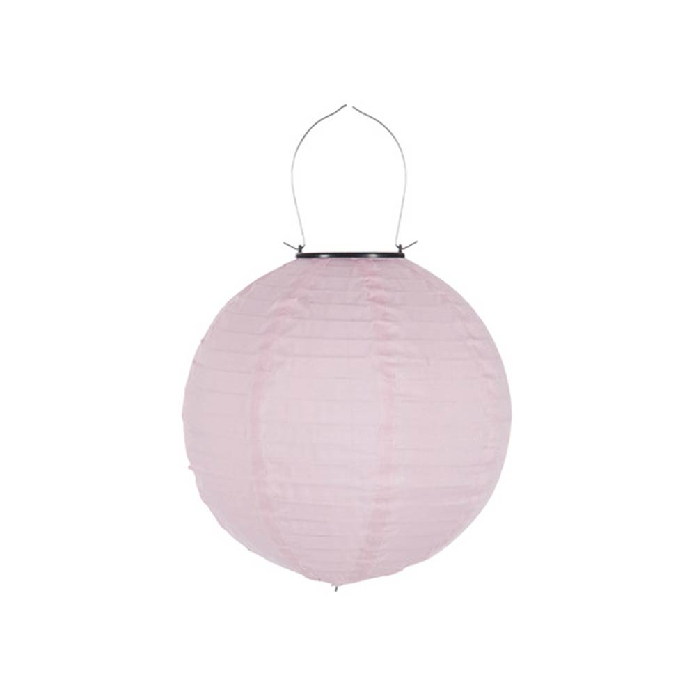 J-Line - Lampion LED Hellrosa 25 cm