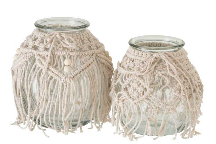 J-Line - Windlicht Bohemian Large