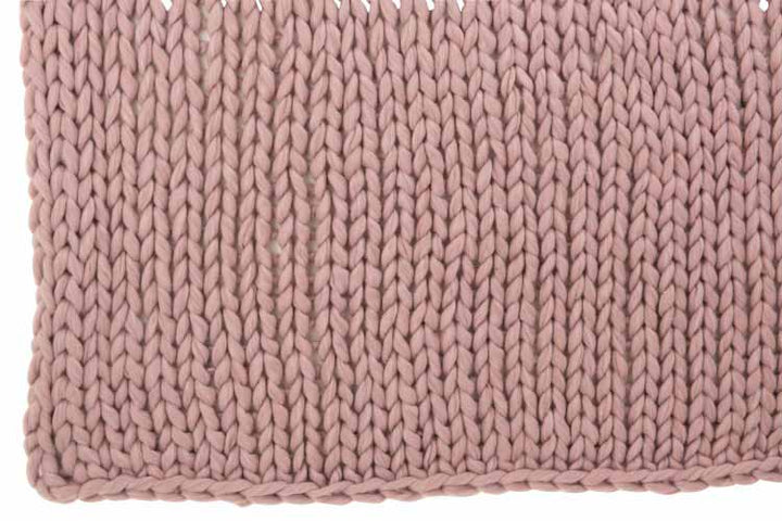 J-Line - Plaid gestrickt Malva