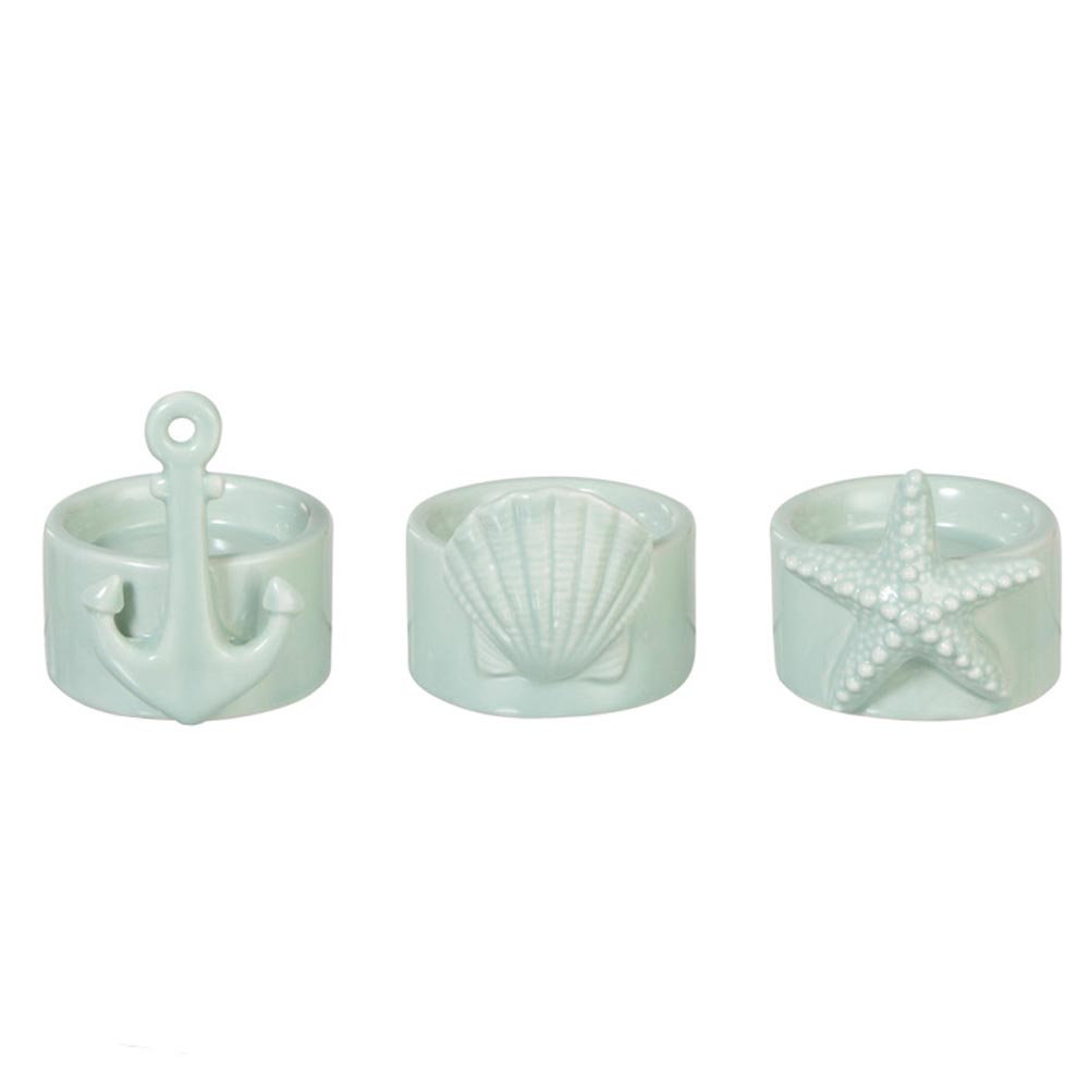 J-Line - Teelichthalter Seestern mint
