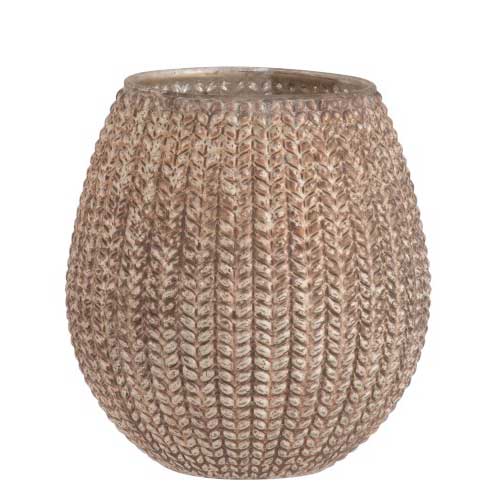 J-Line - Windlicht Magic Kupfer