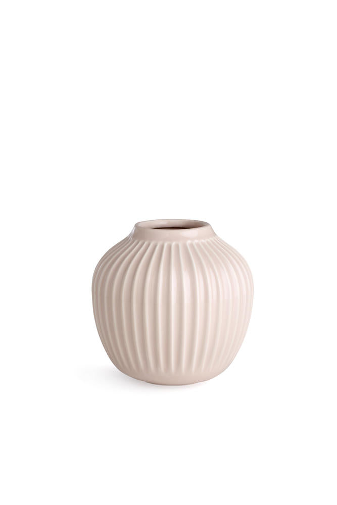 Kähler - Hammershøi Vase rosa Höhe 12,5 cm