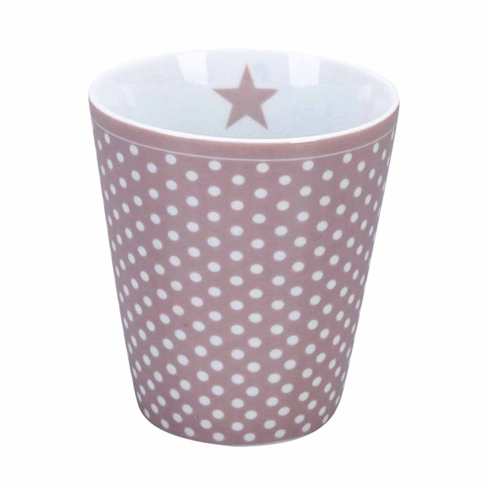Krasilnikoff - Happy Mug Micro dots Dusty Pink