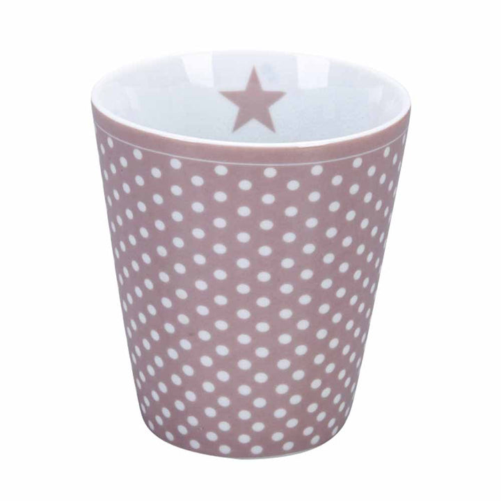Krasilnikoff - Happy Mug Micro dots Dusty Pink