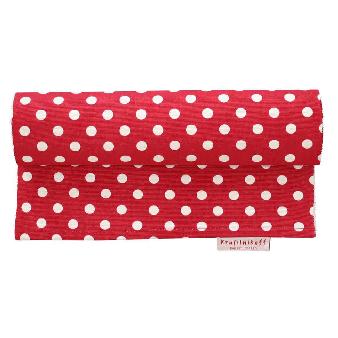 Krasilnikoff - Tischläufer Dots red