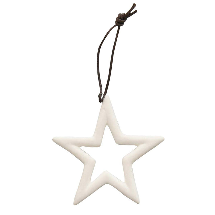 Krasilnikoff - Weihnachtsanhänger Stern white