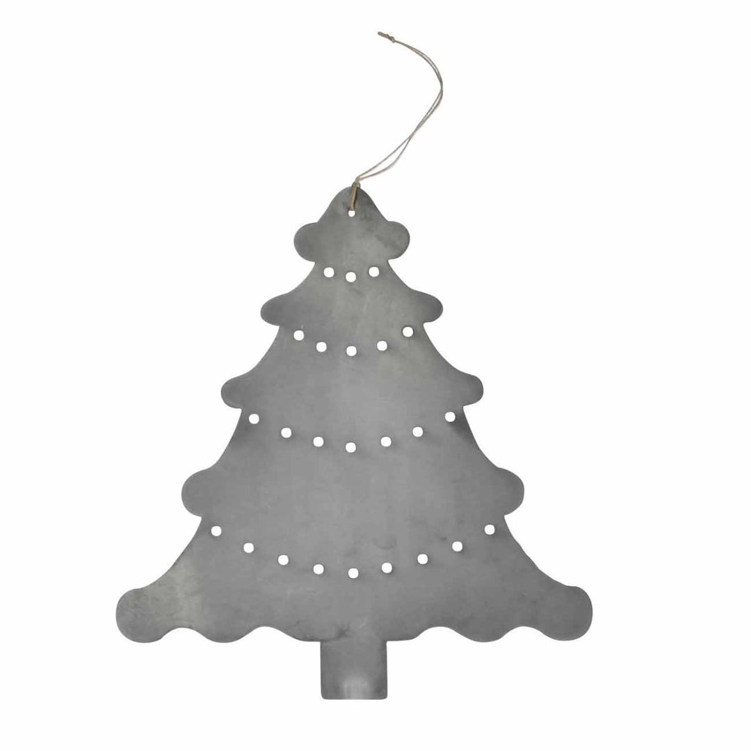 Krasilnikoff - Weihnachtsanhänger Tannenbaum Zink groß