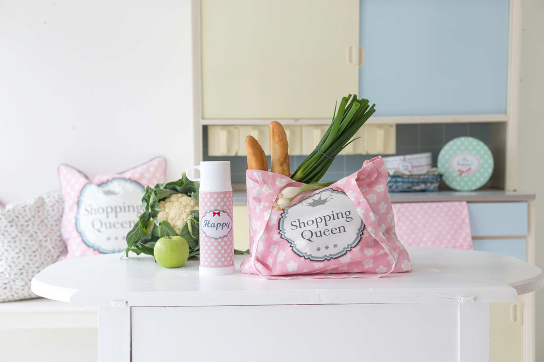 Krasilnikoff - Thermoskanne "Happy" in Pink