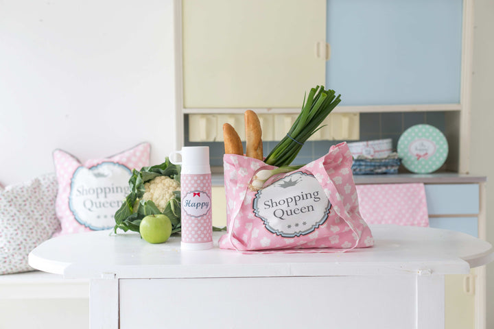 Krasilnikoff - Thermoskanne "Happy" in Pink