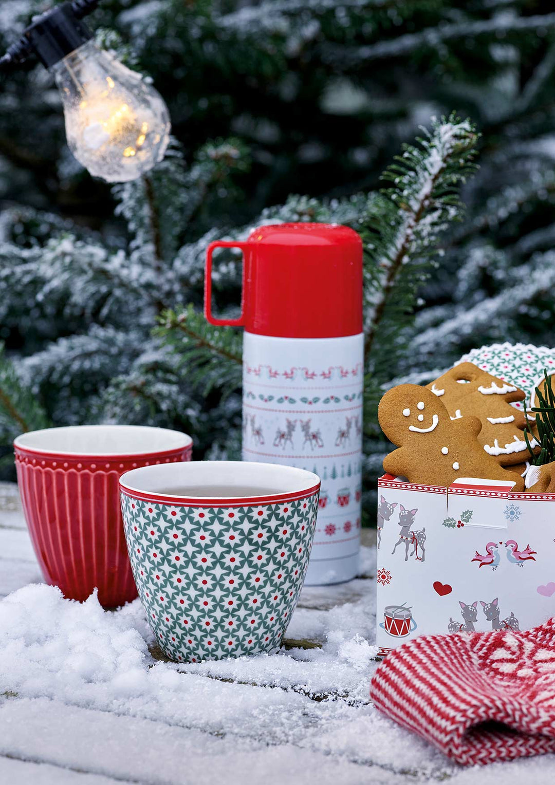 GreenGate - Bambi Geschenkebox white