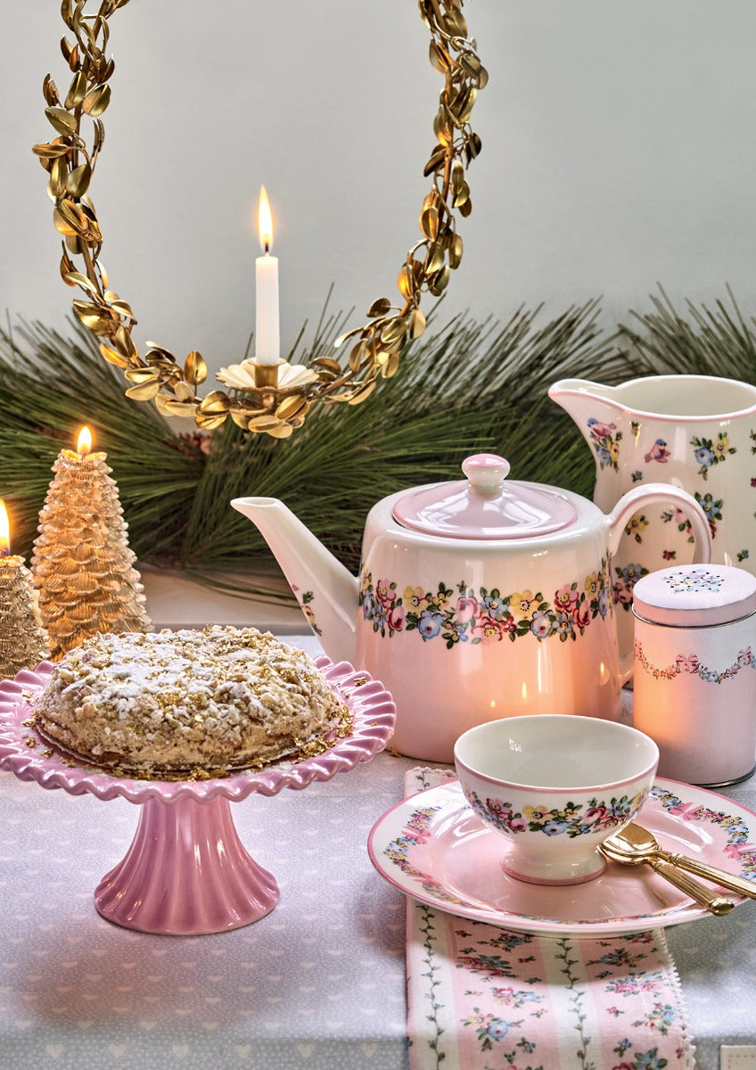 GreenGate - Ava Stoffserviette mit Spitze white
