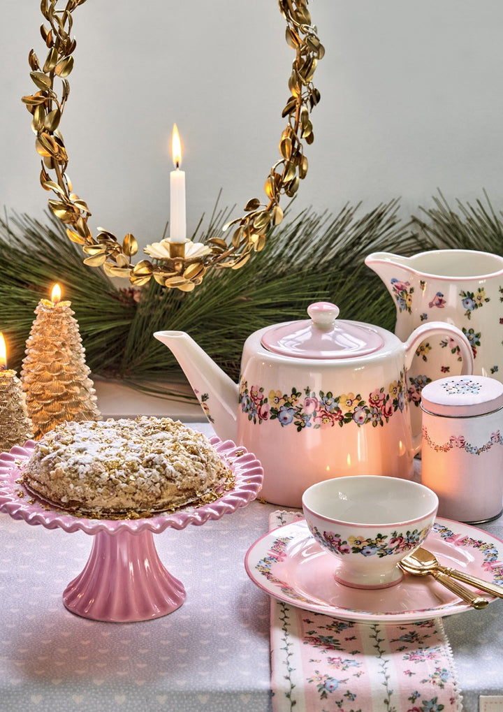 GreenGate - Ava Stoffserviette mit Spitze white