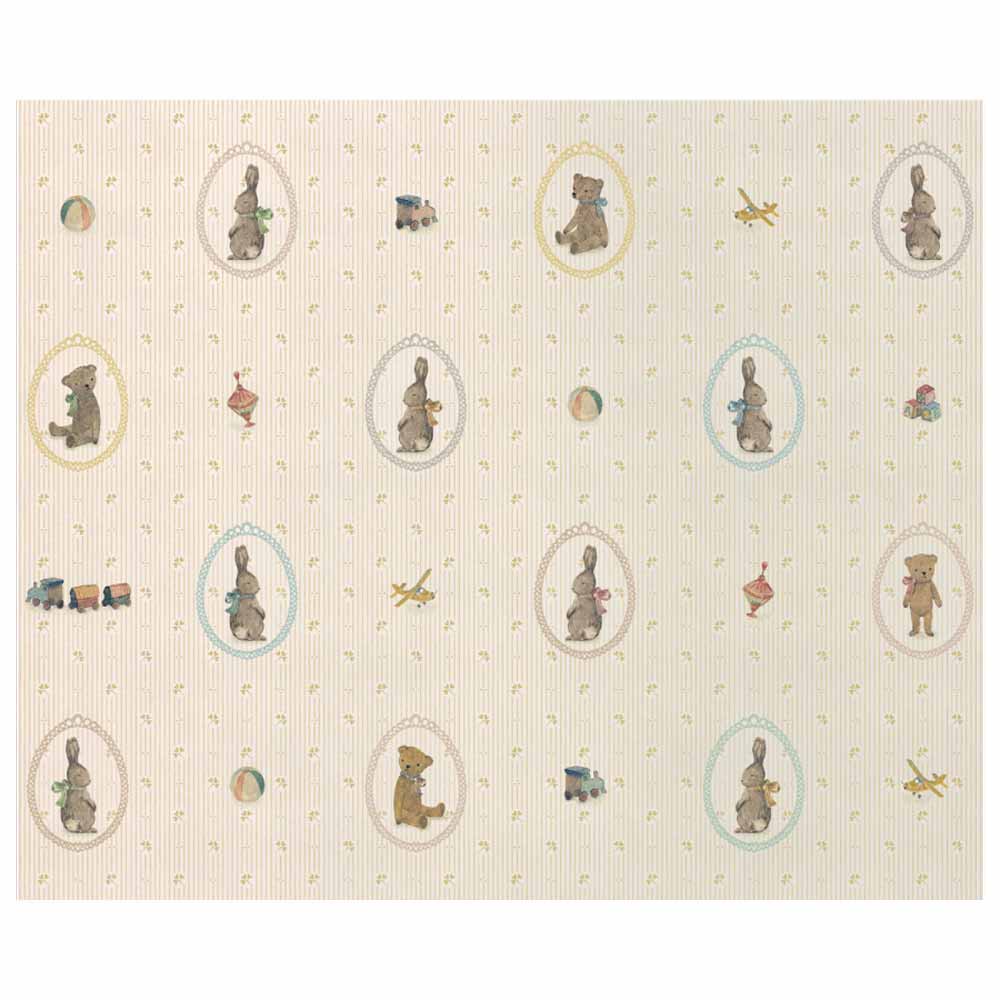 Maileg - Geschenkpapier Hasen und Teddys 10 Meter