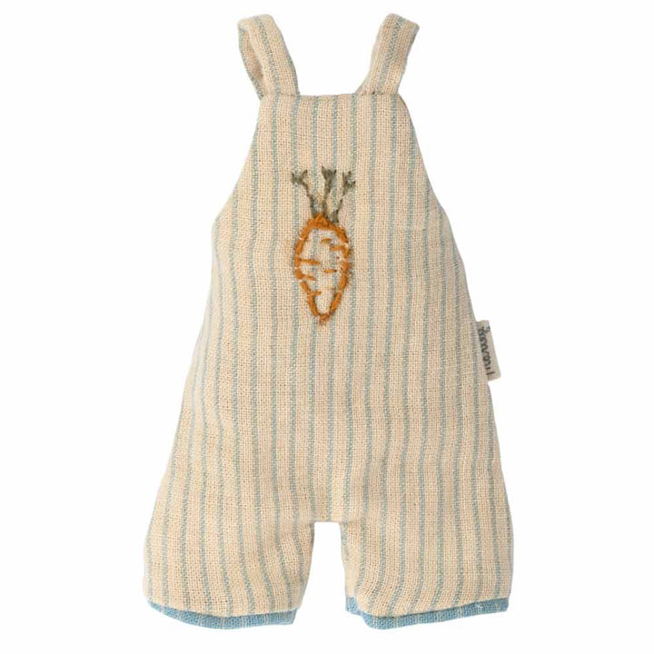 Maileg - Kleidung für Hase Rabbit Overall Karottenmotiv Größe 1