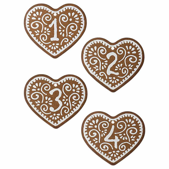 Maileg - Lebkuchen Geschenkanhänger Nr. 1-4