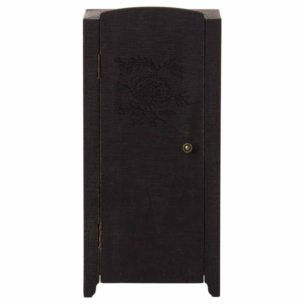 Maileg - Puppenhaus Vintage Schrank für Mini in Anthrazit