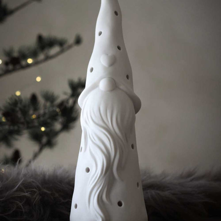 Majas Cottage - Kerzenhalter Santa mit Herzen large