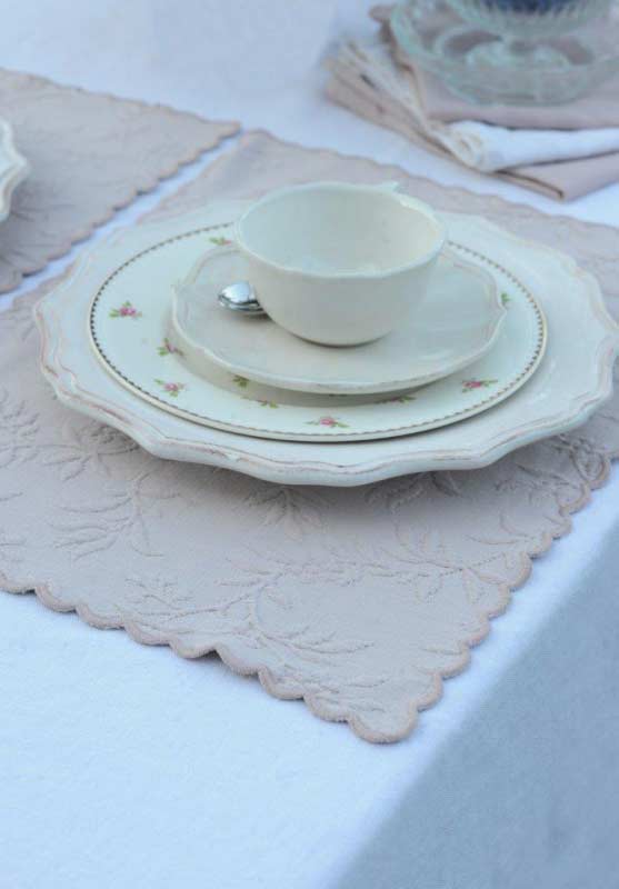 Pimlico - Platzset Delphine Vieux Rose