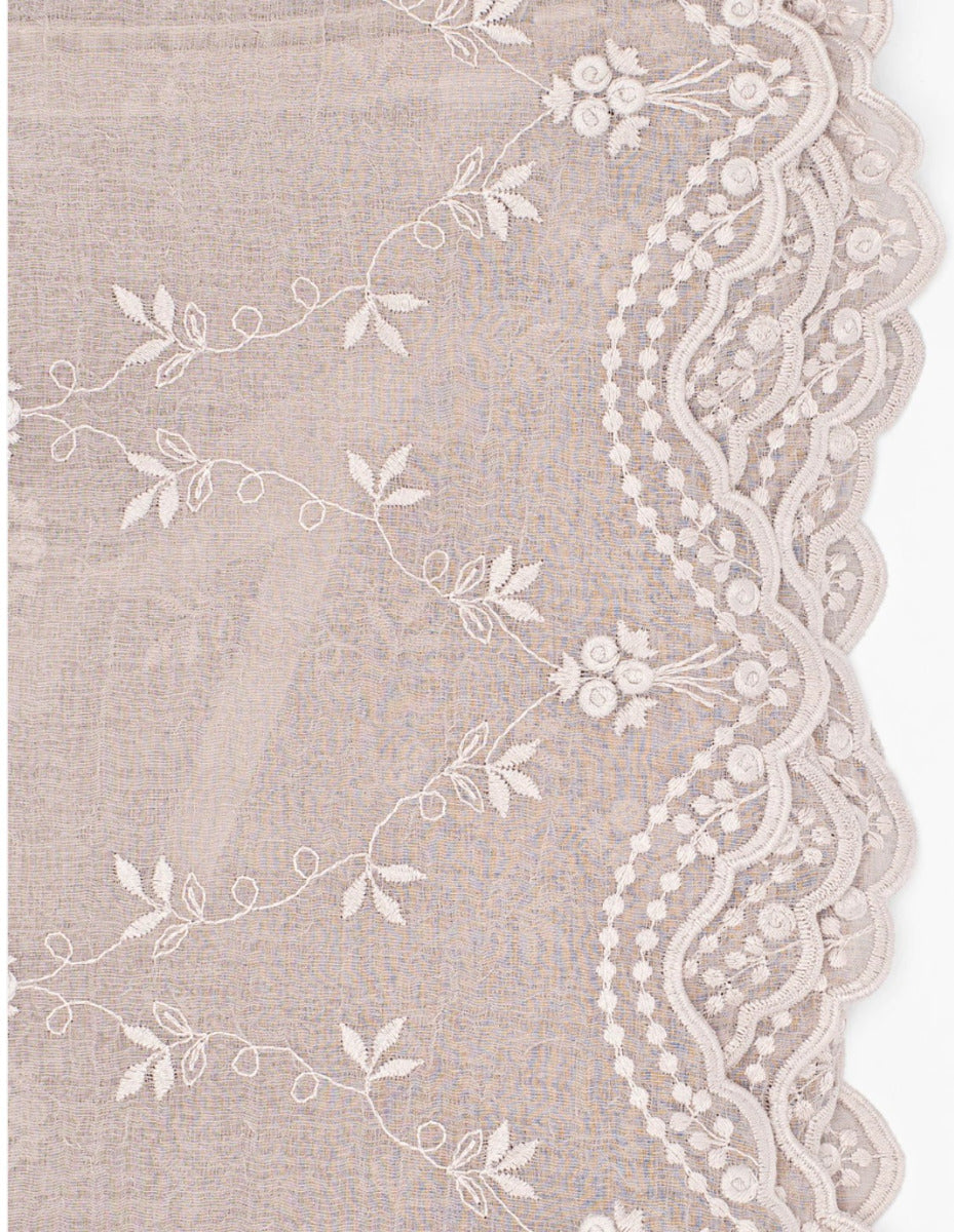 Pimlico - Tischläufer Victoria Rose Vieux Rose mit Stickereien 55 x 180 cm