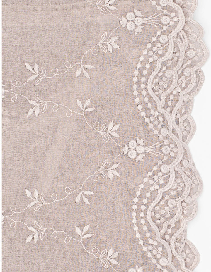 Pimlico - Tischläufer Victoria Rose Vieux Rose mit Stickereien 55 x 180 cm