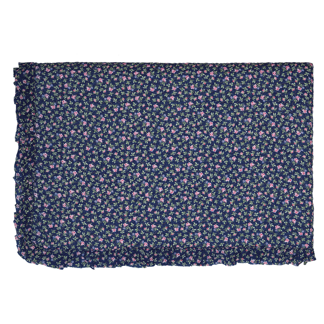 GreenGate - Berta Tagesdecke dark blue 140 x 220 cm