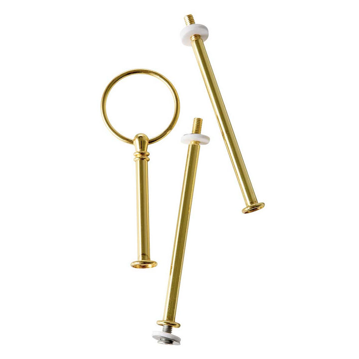 Rice - DIY-Set für 3-stufige Etagere in gold