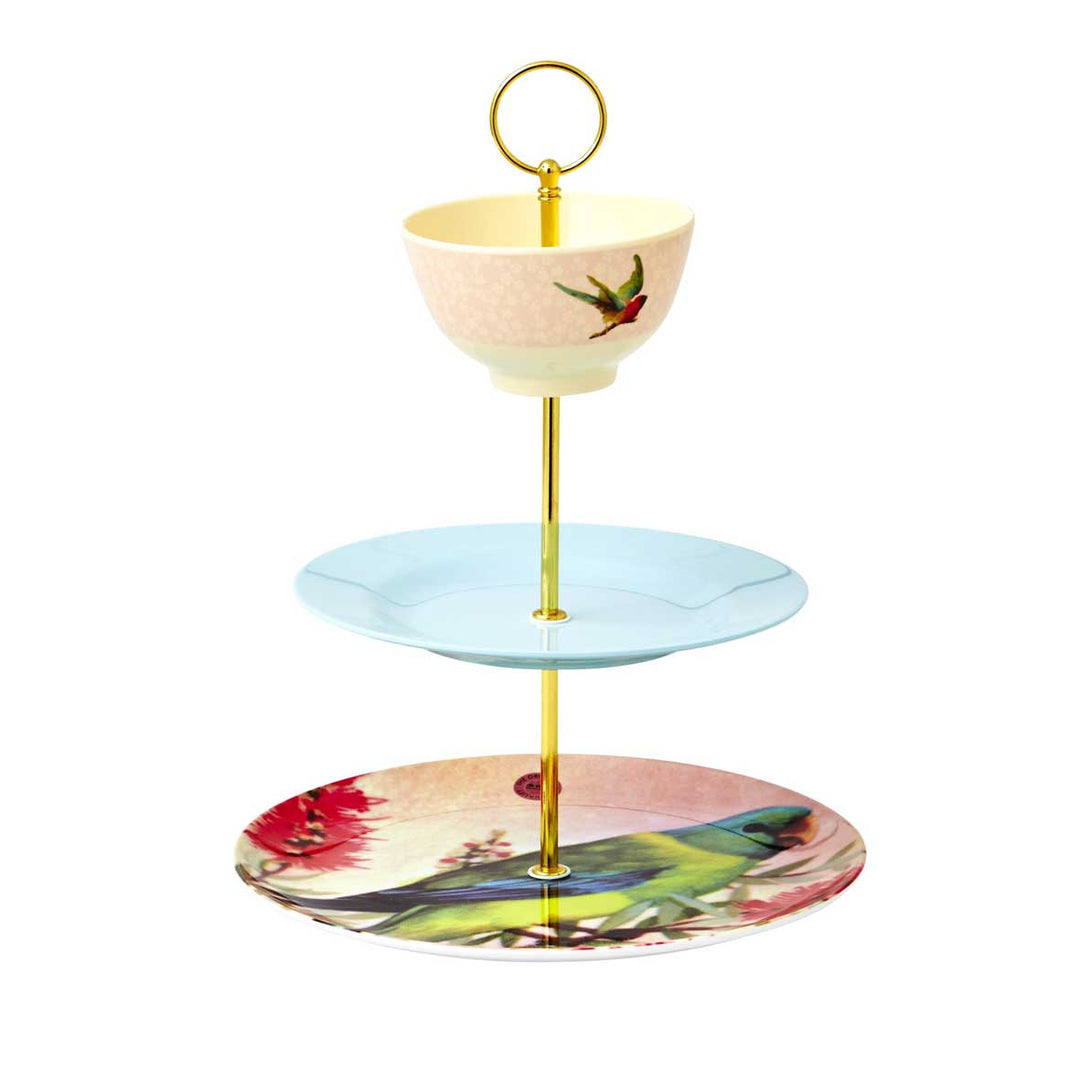 Rice - DIY-Set für 3-stufige Etagere in gold