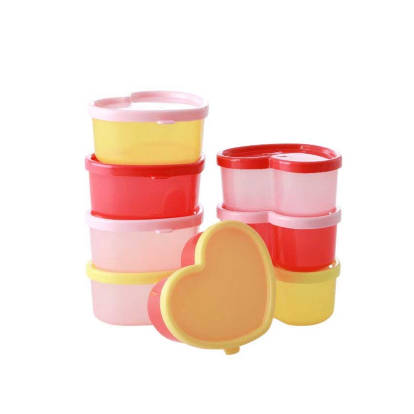Rice - Lunchbox 8er Set Herzform