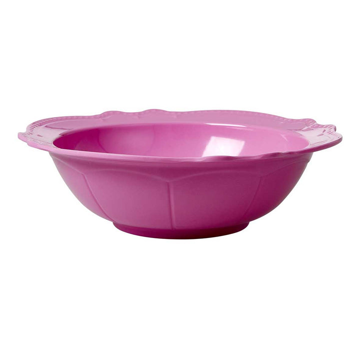 Rice - Melamin Salatschüssel New Look Dark Pink