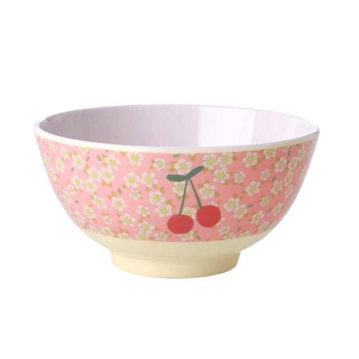 Rice - Melamin Schüssel Flowers & Cherry Medium