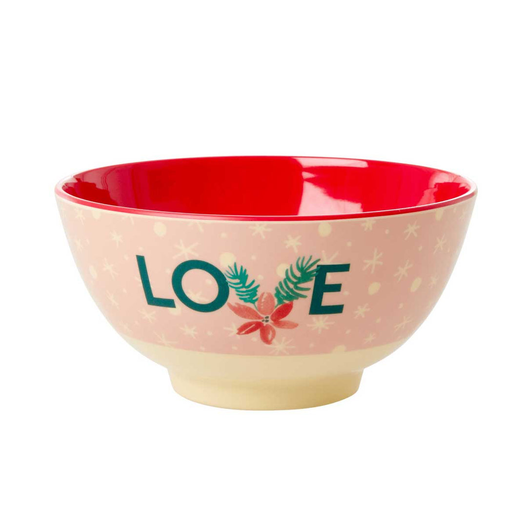 Rice - Melamin Schüssel Love XMas Medium