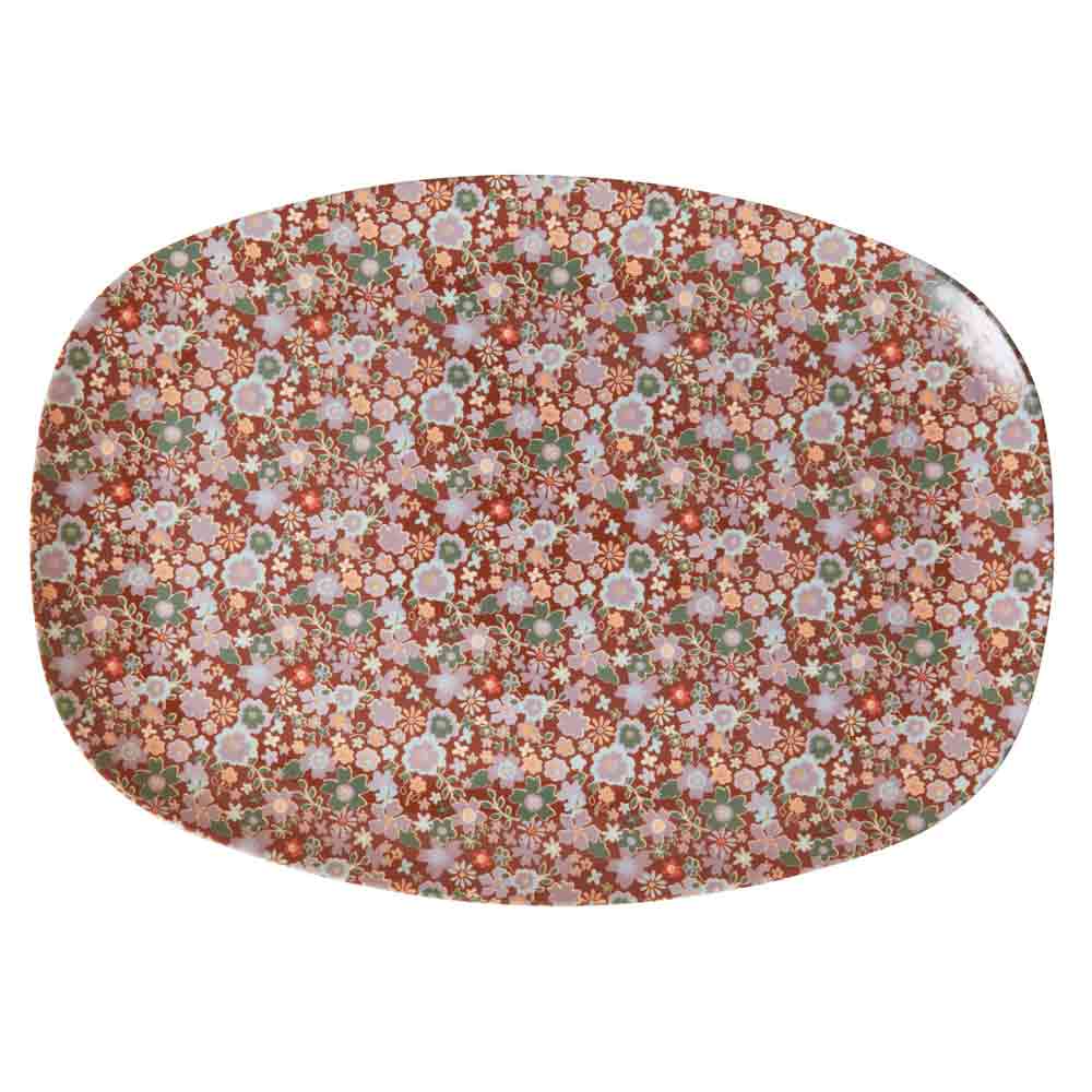 Rice - Melamin Servierteller Fall Floral