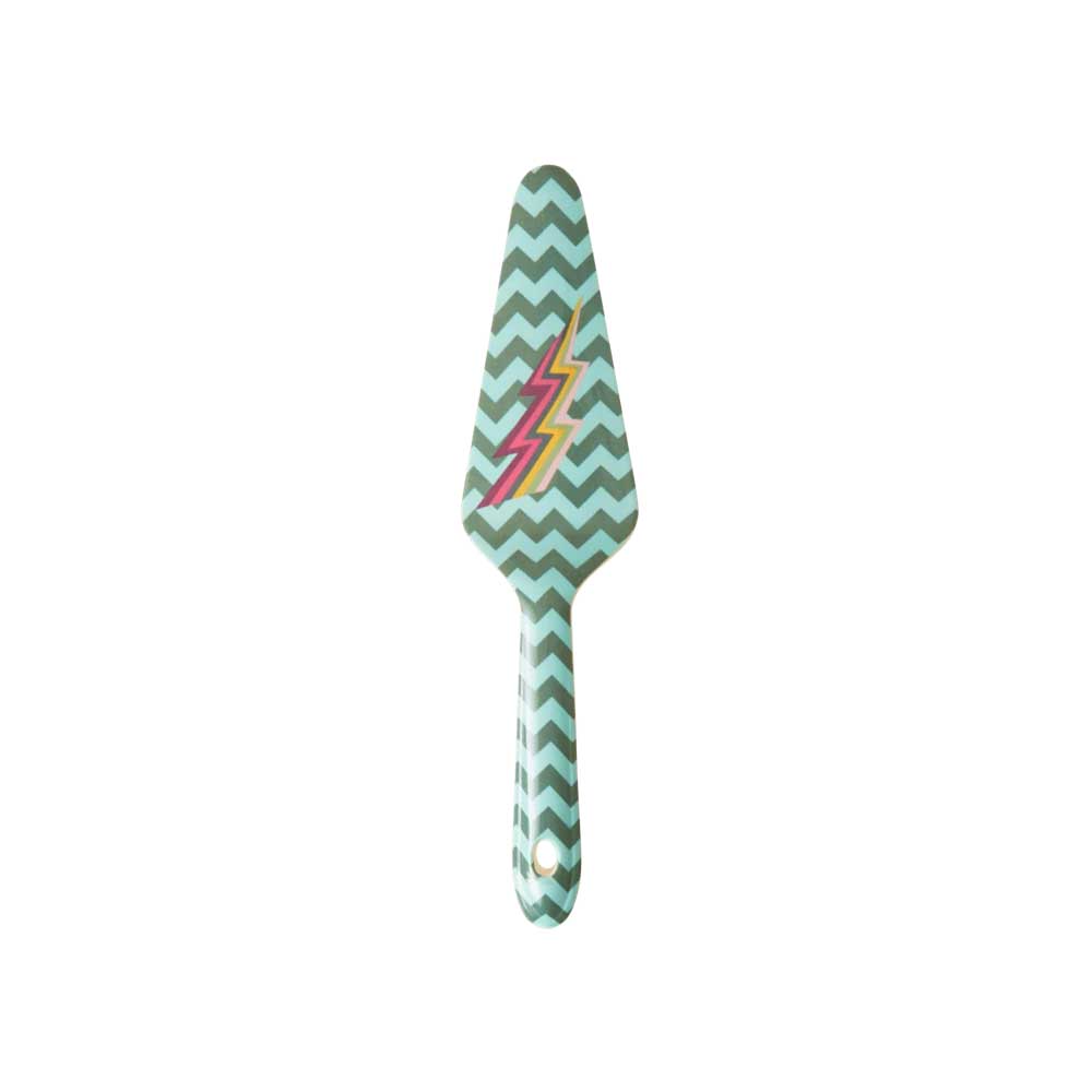 Rice - Melamin Tortenheber Zig Zag