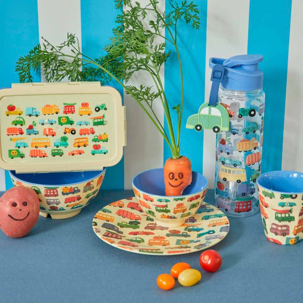 Rice - Trinkflasche Happy Cars