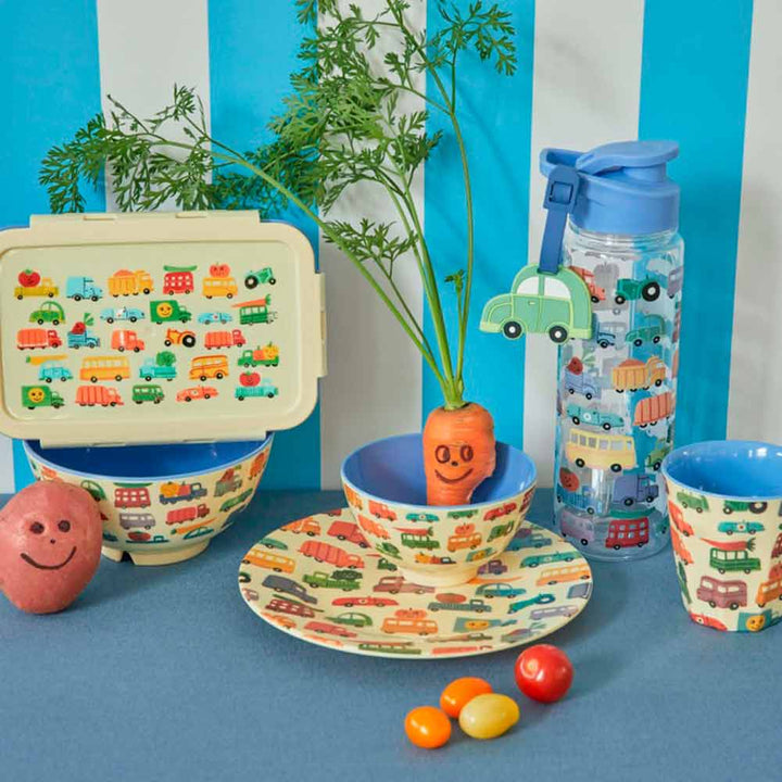 Rice - Trinkflasche Happy Cars