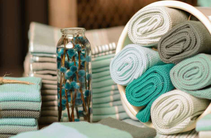 Solwang Handtuch –  Aqua
