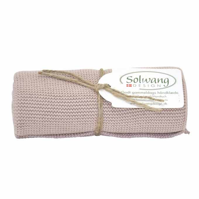 Solwang Handtuch - Dunkel Sand