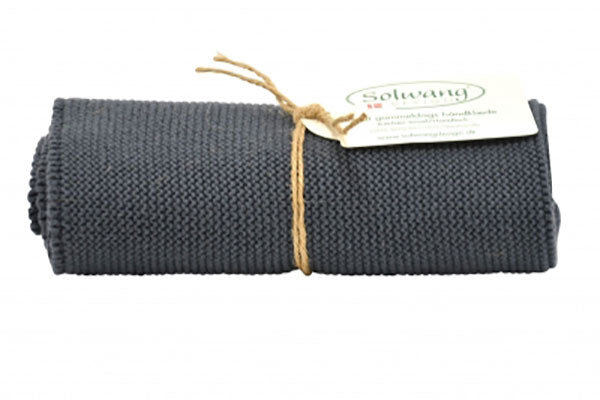 Solwang Handtuch - Grau Dunkel BIO
